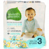 Seventh Generation, Free & Clear Diapers, Size 3, 16-24 lbs, 31 Diapers