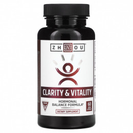 Zhou Nutrition, Clarity & Vitality, 60 растительных капсул