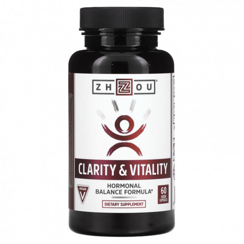 Zhou Nutrition, Clarity & Vitality, 60 растительных капсул