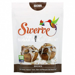 Swerve, The Ultimate Sugar Replacement, коричневый, 340 г (12 унций)