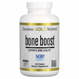 California Gold Nutrition, Bone Boost, добавка для поддержки здоровья костей, 120 таблеток