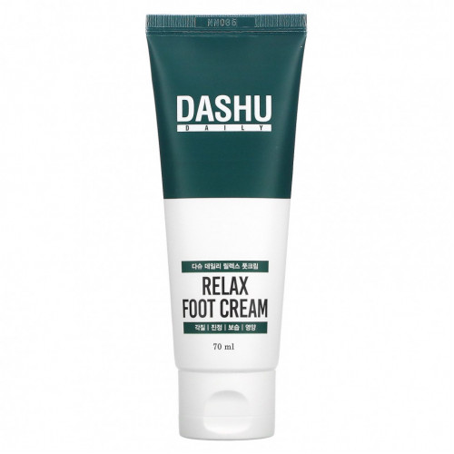 Dashu, Крем для ног Daily Relax, 70 мл