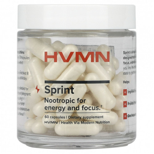 HVMN, Sprint`` 60 капсул