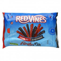 Red Vines, Family Mix, оригинальная красная и черная солодка, 850 г (30 унций)