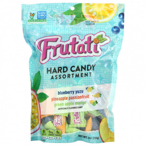 Aprati Foods, Hard Candy, ассорти Фрутати, 255 г (9 унций)