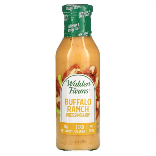 Walden Farms, Buffalo Ranch Dressing & Dip, 355 мл (12 жидк. Унций)