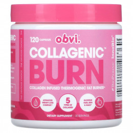 Obvi, Collagenic Burn, 120 капсул