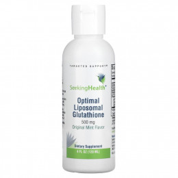 Seeking Health, Optimal Liposomal Glutathione, Original Mint, 500 mg, 4 fl oz (120 ml)