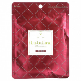 Lululun, Precious Beauty Face Mask, Red RF3, 1 шт., 22 мл (0,74 жидк. Унции)