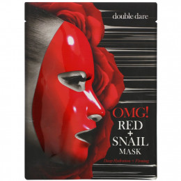 Double Dare, Red Snail Beauty Mask, маска для лица, 1 шт., 26 г (0,92 унции)