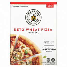 King Arthur Flour, Keto Wheat Pizza, смесь с корочкой, 291 г (10,25 унции)