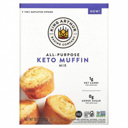 King Arthur Flour, Универсальная смесь для кето-маффинов, 283 г (10 унций)