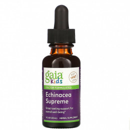 Gaia Herbs, Kids, Echinacea Supreme, 30 мл (1 жидк. унция)