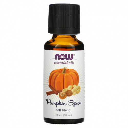 NOW Foods, Essential Oils, Pumpkin Spice, Fall Blend, 1 fl oz (30 ml)