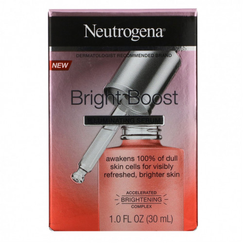 Neutrogena, Bright Boost, сыворотка для сияния кожи, 30 мл (1,0 жидк. Унция)