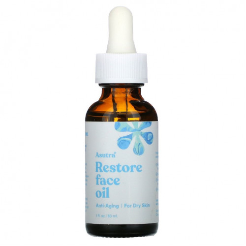 Asutra, Restore Face Oil, 1 fl oz (30 ml)