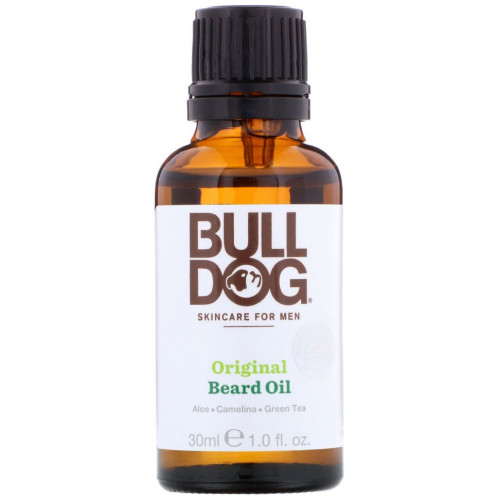 Bulldog Skincare For Men, Оригинальное масло для бороды, 30 мл