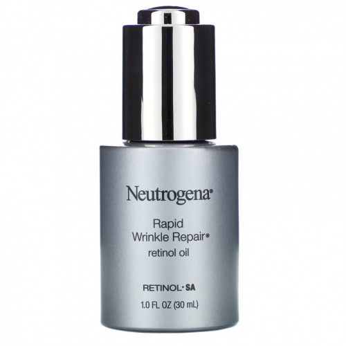 Neutrogena, Rapid Wrinkle Repair, масло с ретинолом, 30 мл (1 жидк. Унция)