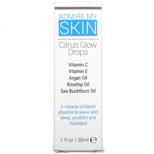 Admire My Skin, Citrus Glow Drops, 30 мл (1 жидк. Унция)