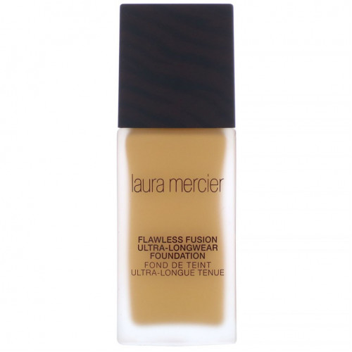 Laura Mercier, Flawless Fusion, Ultra-Longwear Foundation, 5W1 Amber, 1 fl oz (30 ml)