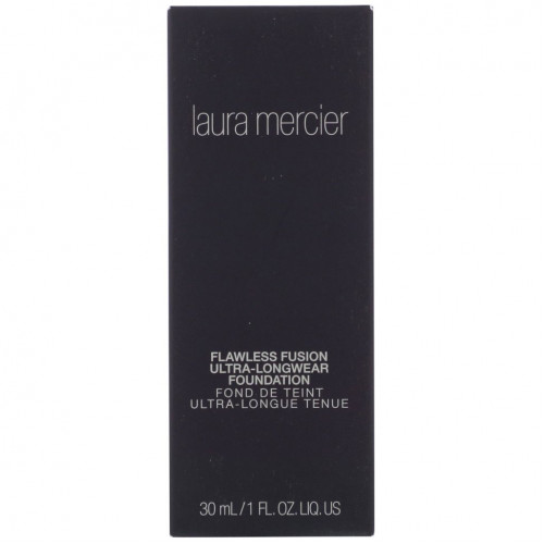 Laura Mercier, Flawless Fusion, Ultra-Longwear Foundation, 5W1 Amber, 1 fl oz (30 ml)