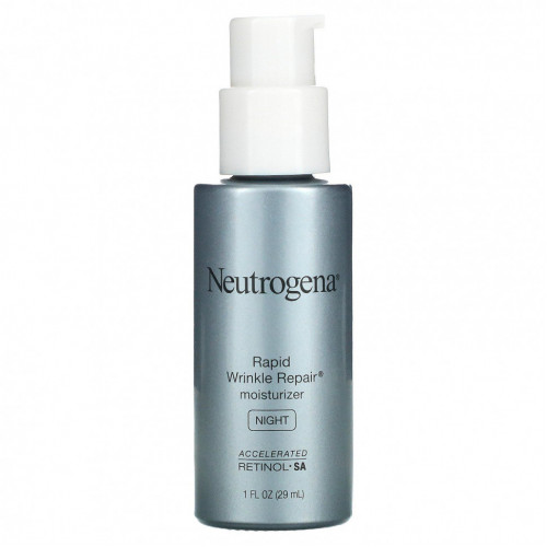 Neutrogena, Rapid Wrinkle Repair Moisturizer, Night, 1 fl oz (29 ml)