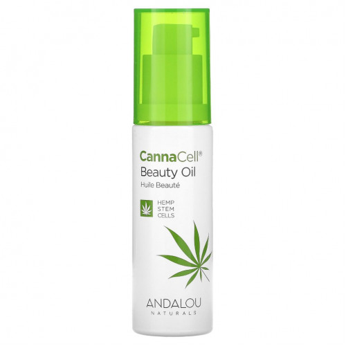 Andalou Naturals, CannaCell, косметическое масло, 30 мл (1 жидк. Унция)