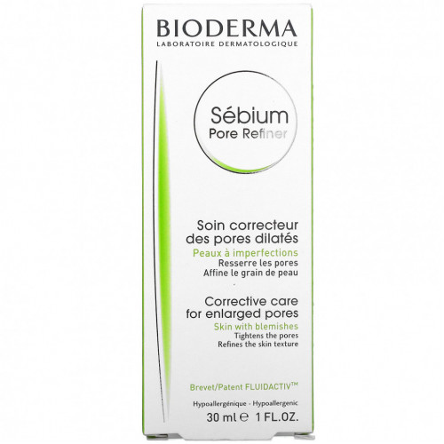 Bioderma, Sebium, средство для очищения пор, 30 мл (1 жидк. Унция)