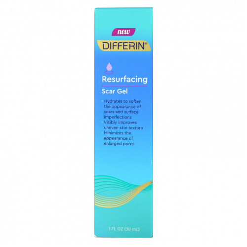 Differin, Resurfacing, гель от рубцов, 30 мл (1 жидк. Унция)