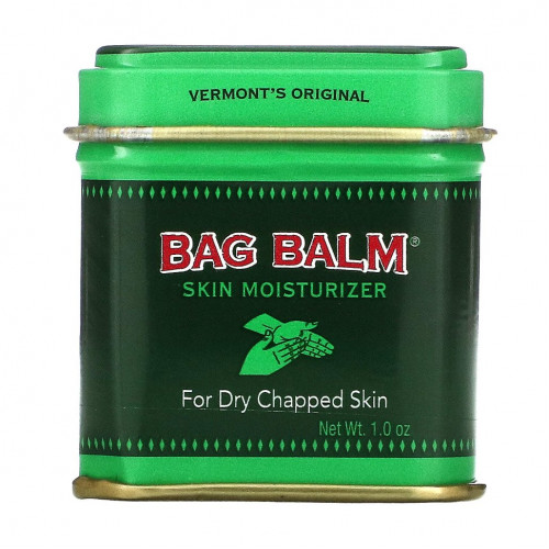 Bag Balm, Увлажняющее средство для кожи, для рук и тела, для сухой кожи, 1 унция